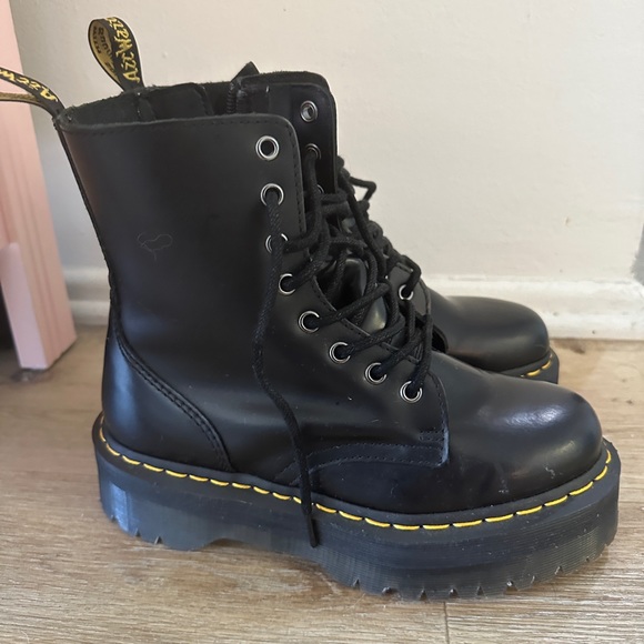 Doc Martens Jadon Boots Black - Picture 3 of 5